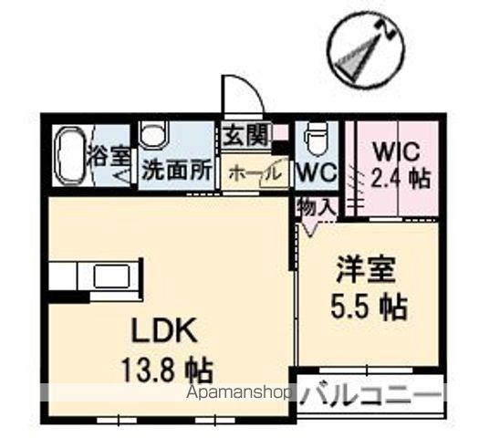 シャーメゾンさくら　Ｂ棟 間取り