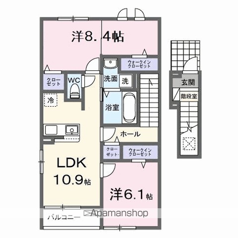 エトワール・イリゼ　Ａ 間取り