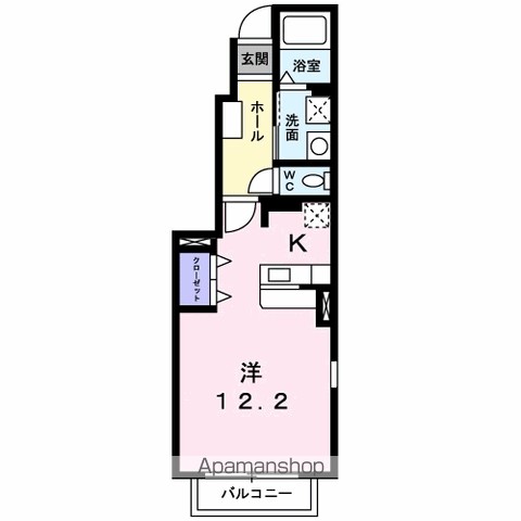 ルーチェ　Ⅰ 間取り