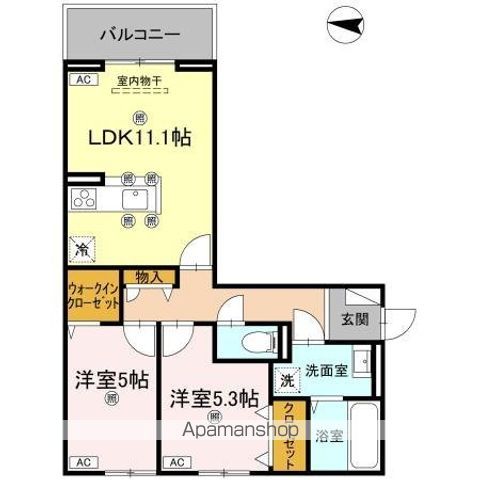 グラシア春日 間取り