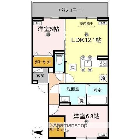 グラシア春日 間取り