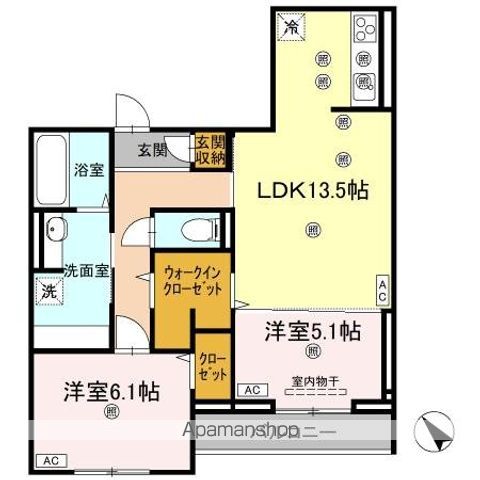 ビルゴ中吉野 間取り