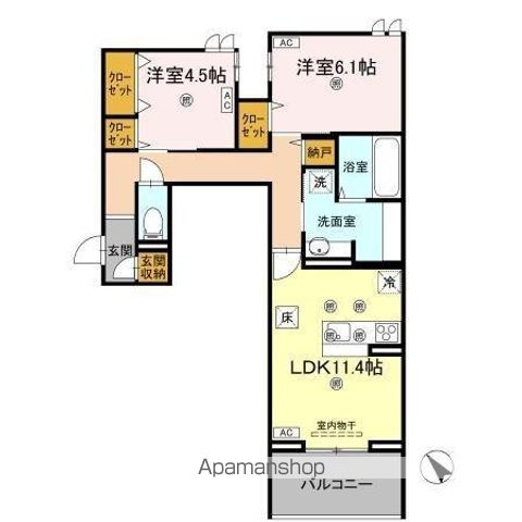 ビルゴ中吉野 間取り