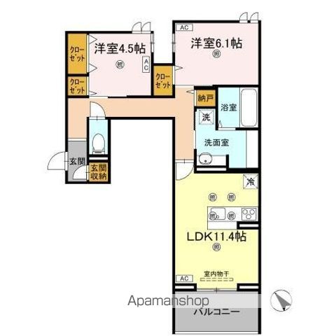 ビルゴ中吉野 間取り