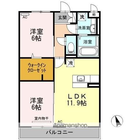 ブリエ　ドゥ　Ａ棟 間取り