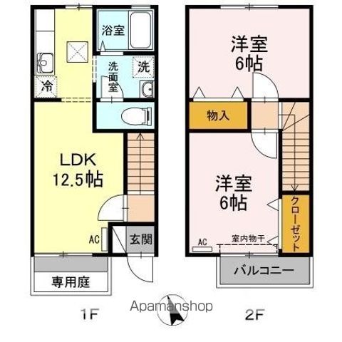 メルベーユ　ＭＴ　Ａ棟 間取り