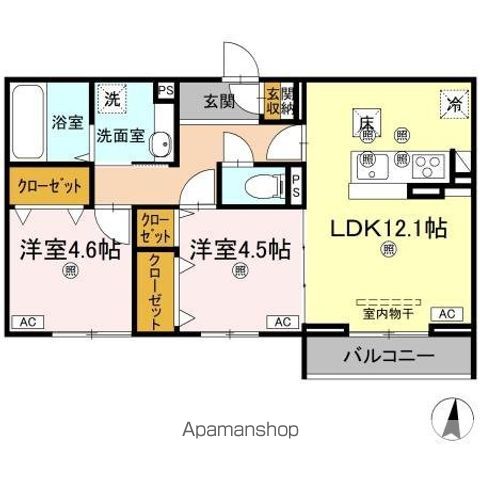 アズールスカイ 間取り