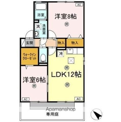 クウラージュ　Ｃ棟 間取り