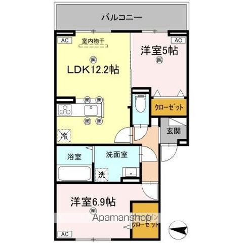 グラシア春日 間取り