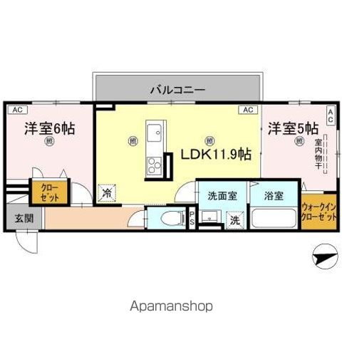 エムフルージュ 間取り