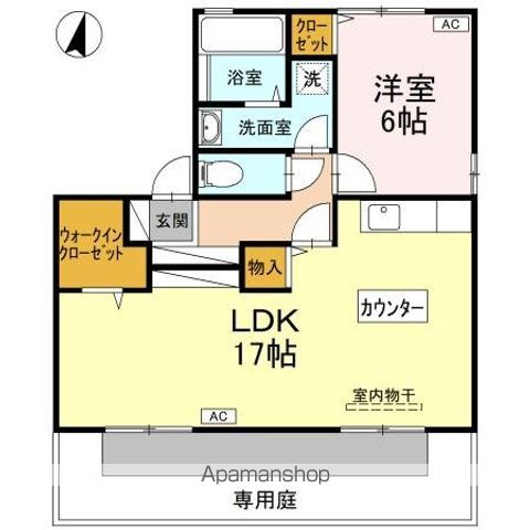 レジデンス矢三　Ｂ棟 間取り