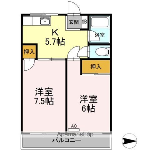 大石マンション 間取り