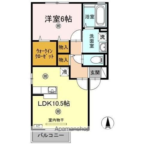 コーポＫ　Ｂ棟 間取り