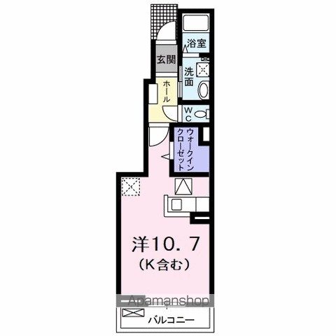 フィール　グラッドＢ 間取り