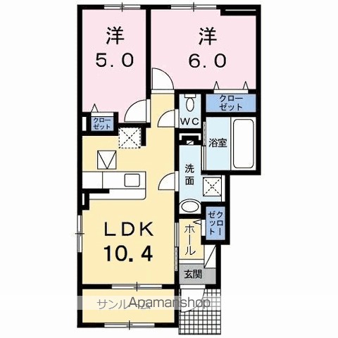 ボヌールメゾンＡ 間取り