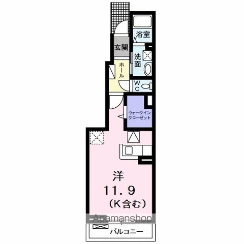 クレシェンドアルファ 間取り