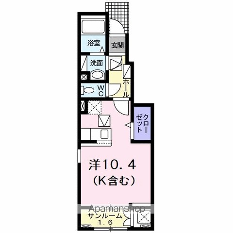 コッティ　クワハラⅣ 間取り