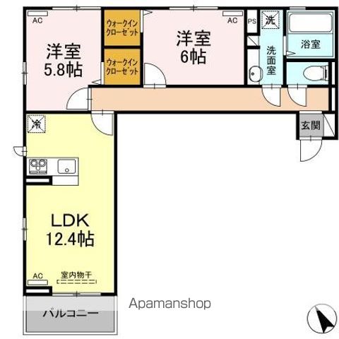 ミルキー住吉 間取り