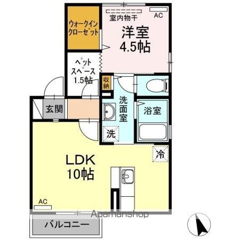 リッツコートＩＩ 間取り