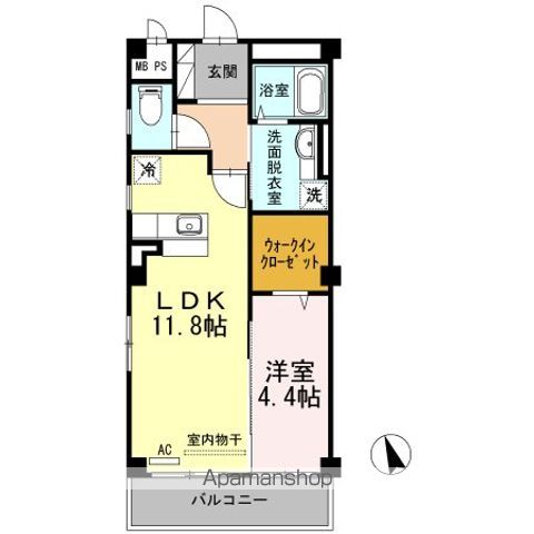 コンフォーティア沖浜 間取り