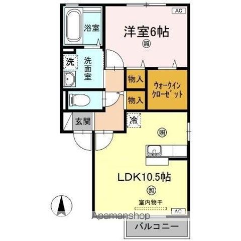 コーポＫ　Ｃ棟 間取り