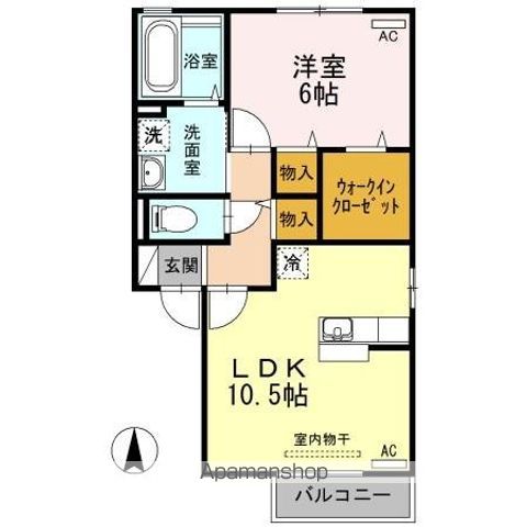 コーポＫ　Ｃ棟 間取り