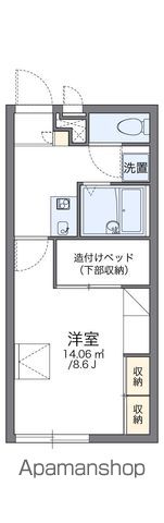 レオパレスラージ　グルーブ　Ⅰ 間取り