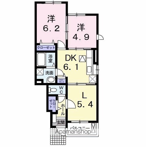 プリマベーラ　Ｄ 間取り