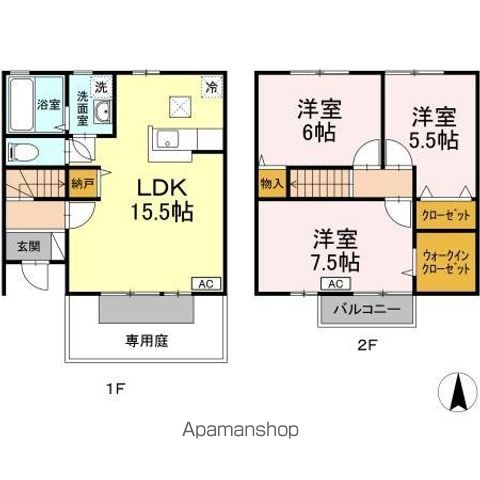 プレミール　Ｓ 間取り