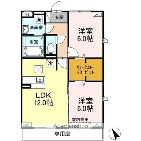 パルク　セゾン　Ⅰ棟 間取り