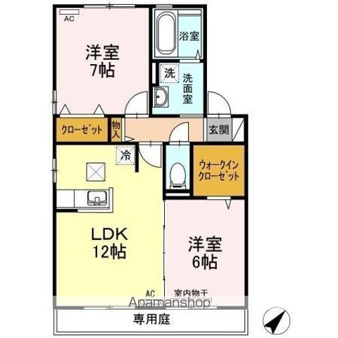 オーキッドコート　Ｄ棟 間取り