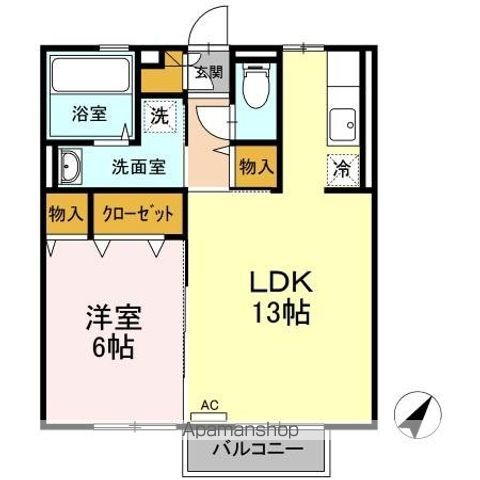 アムール２１　Ｄ棟 間取り