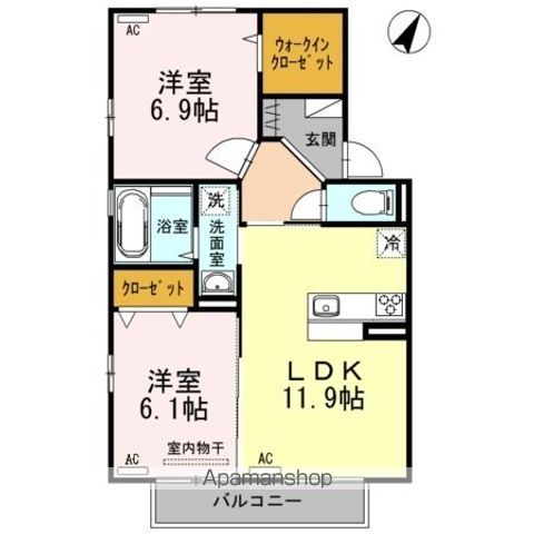 アムール２１　Ｅ棟 間取り