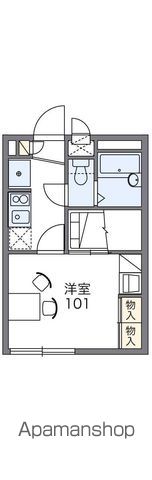 レオパレスオルペミ 間取り