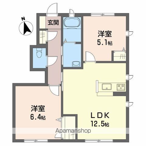 シャーメゾン　ボヌール　Ｃ棟 間取り