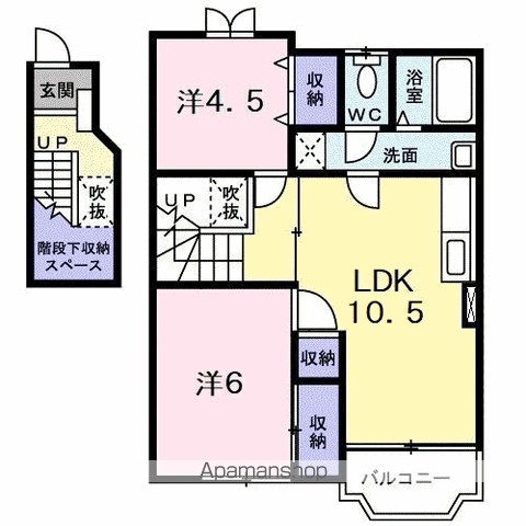 メゾン．ド　ファミーユＤ 間取り