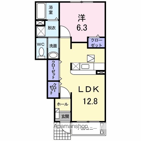 アンジェリカ　Ｂ 間取り