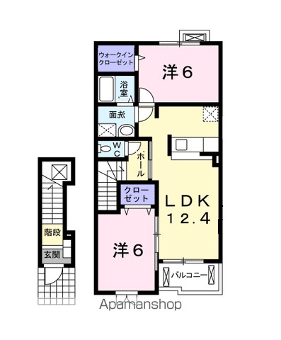 サニープレイスＢ 間取り