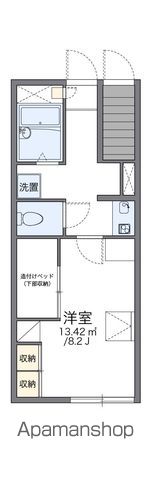 レオパレスカネイ 間取り