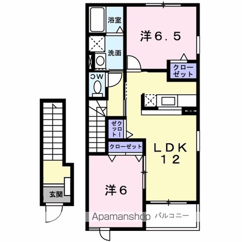 アンジェリカ　Ｃ 間取り