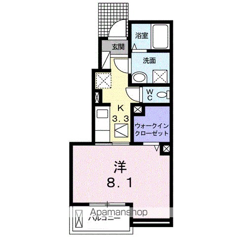 グラン　ベルジュ　Ｃ 間取り