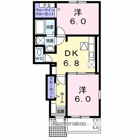 サニープレイスＢ 間取り