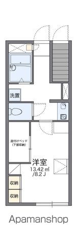 レオパレスヴィラ小松島 間取り