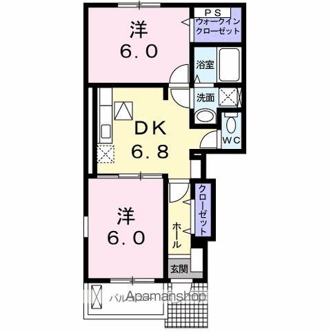 ルチェルナ　Ⅱ 間取り