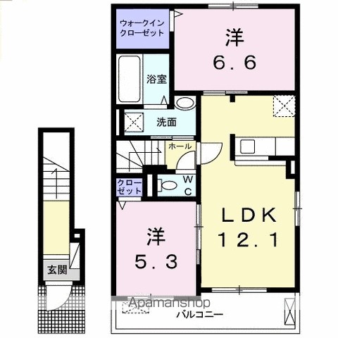 エスポワール・藍 間取り