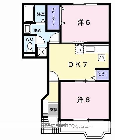 シャンゼリゼ弐番館 間取り