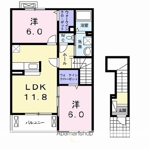 メゾンオーシャンＡ 間取り