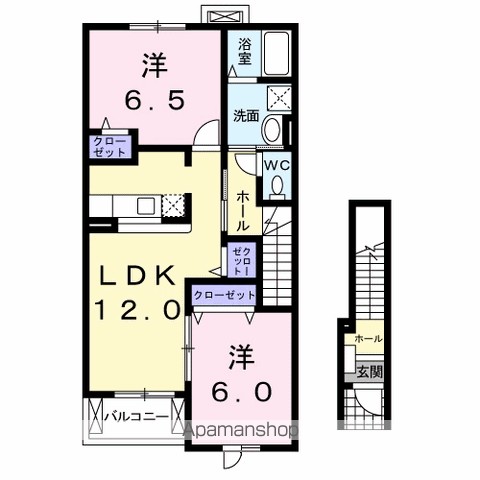 レジデンス福園 間取り