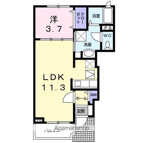 プリマベーラ　Ｂ 間取り