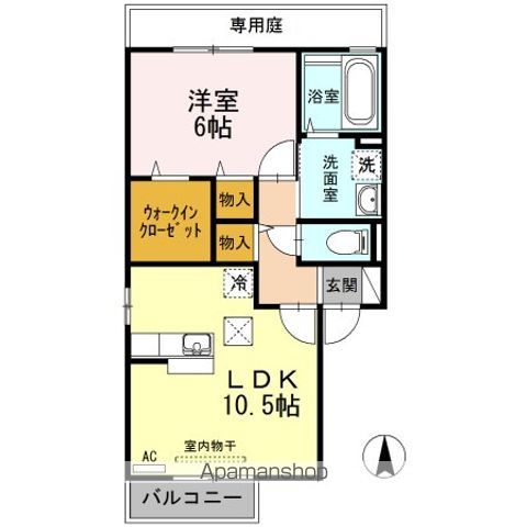 コーポＫ　Ｃ棟 間取り